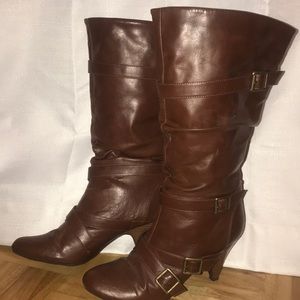 Steve Madden- mid calf, heel boots